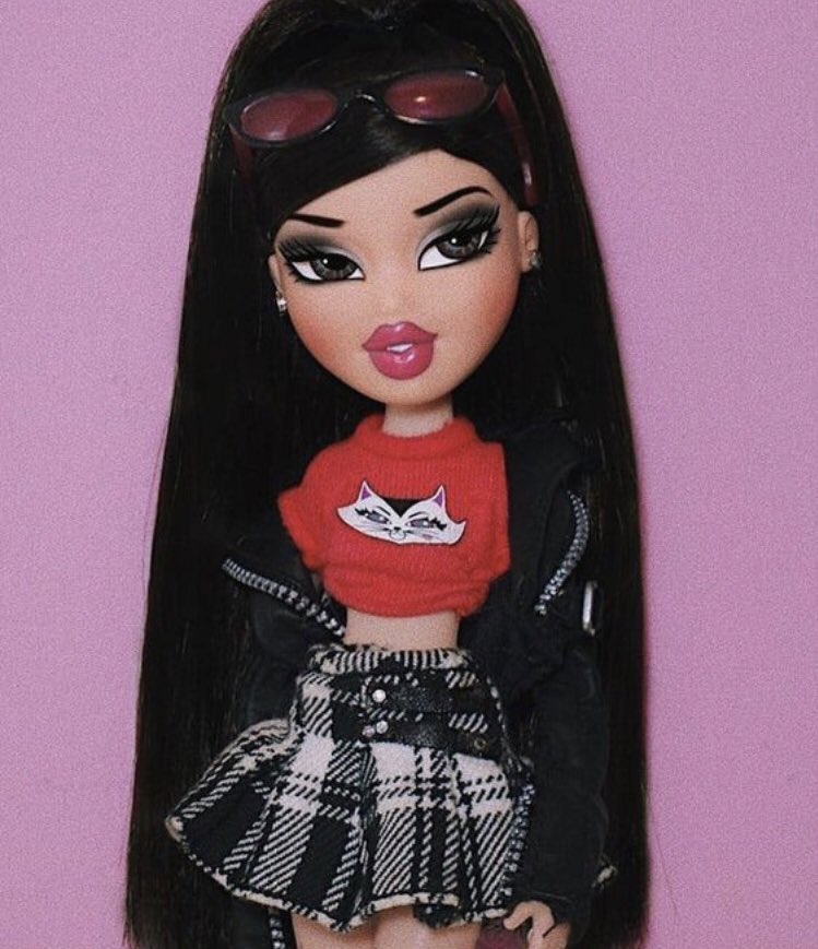 bratz doll brown hair brown eyes