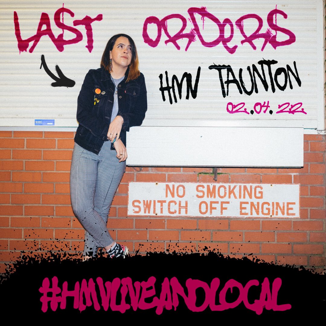 Excited to announce I will be playing <a href="/hmvTaunton/">hmv Taunton</a> this Saturday!!

I am super excited for this one, means an awful lot to me! So please come down if you can, it’s free and it’s inside and I’ll even give you a hug 😘