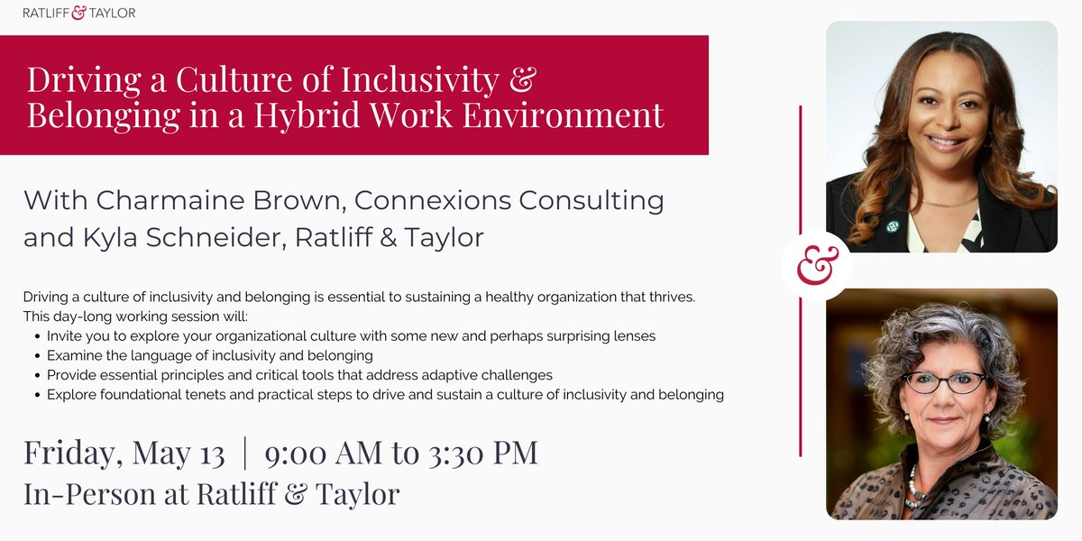 If you missed our announcement last week, we've partnered with Charmaine Brown of Connexions Consulting Inc to explore the convergence of DEIB &amp; Leadership. Our signature launch program is May 13. Reserve your spot at Eventbrite today: lnkd.in/eZS7fSZH