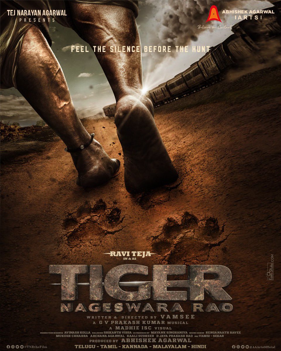 NAveenSAmpangi7's tweet photo. .@RaviTeja_offl and Director #VamsiKrishna's #TigerNageswaraRao  official launch on Ugadi (April 2nd) 🎬

#RT71 #RaviTeja https://t.co/csT4QwjDgs