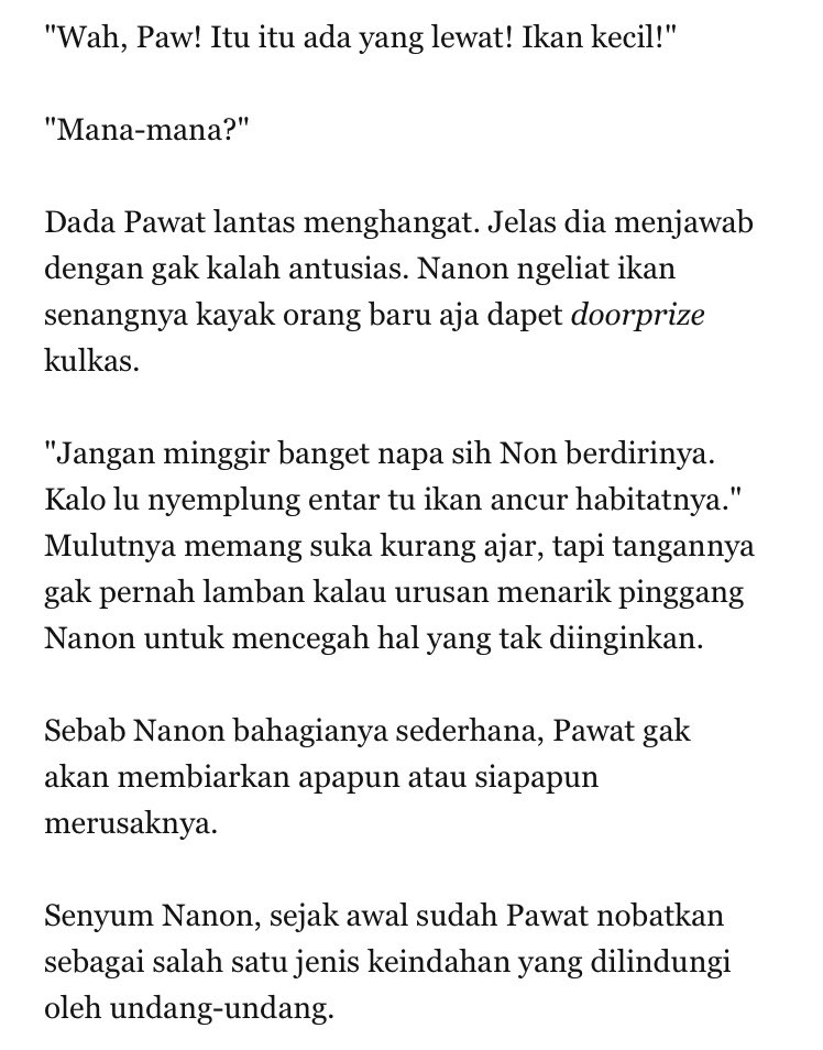 wuttopia's tweet photo. 571. Tentang Pak Wawan dan ikan. https://t.co/id07ebN7qG