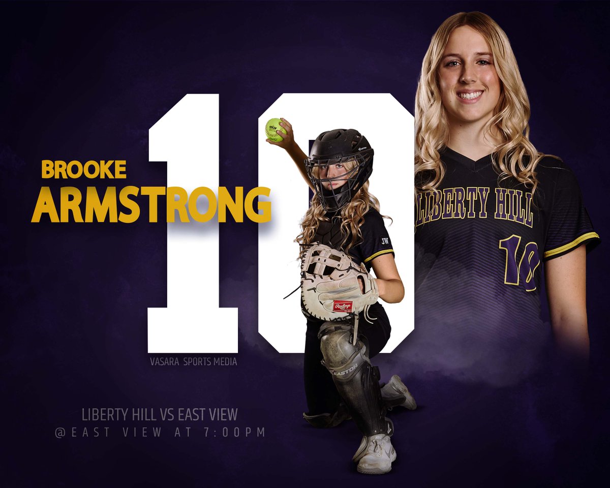 Game Day!!!
Lady Panthers Play East View today at 7:00 PM at East View
Introducing Senior #10, Brooke Armstrong - C...
Promos sponsored by Vasara Sports Media...