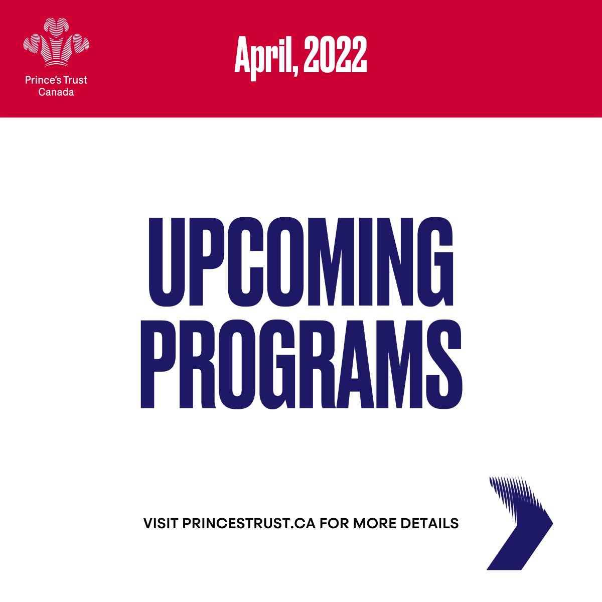 KingsTrustCA's tweet photo. Here is a roundup of our upcoming programs in April! To register, visit our website at https://t.co/nrFBlX04gD
#PrincesTrustCanada #Discoverjobs #BecomeWorkReady #Greenjobs #ExploreCareers #FreeProgram https://t.co/eaW6gN6q2s