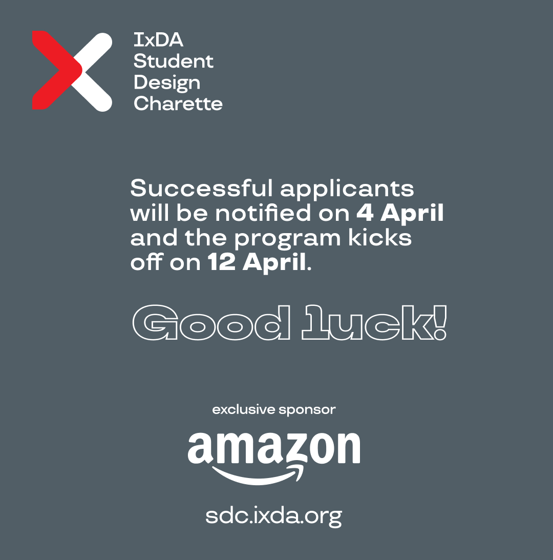 IxDA SDC tweet media