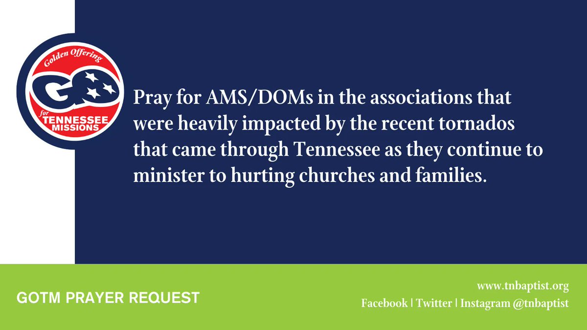 tnbaptist's tweet photo. "Go, I wish you well; keep warm and well fed," but does nothing about his physical needs, what good is it? In the same way, faith by itself, if it is not accompanied by action, is dead. James 2:16 #gotm #goldenoffering #doingmoretogether #tennesseebaptists #disasterrelief https://t.co/XsXEfxJq7m