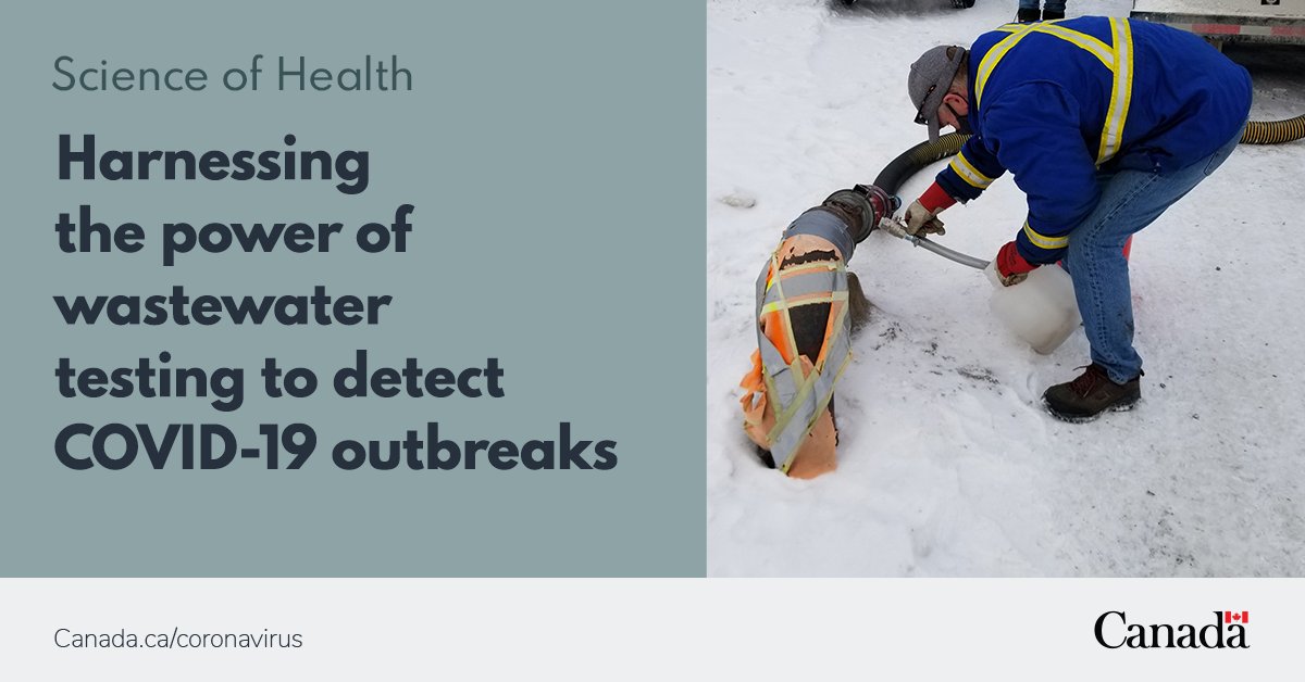 GovCanHealth's tweet photo. PHAC scientists monitor #Covid19 wastewater data to quickly detect, interpret and communicate emerging issues of concern. Check out the latest wastewater trends in some major cities across Canada:  https://t.co/gd4CMwHAu4 https://t.co/xma4TjAa2a