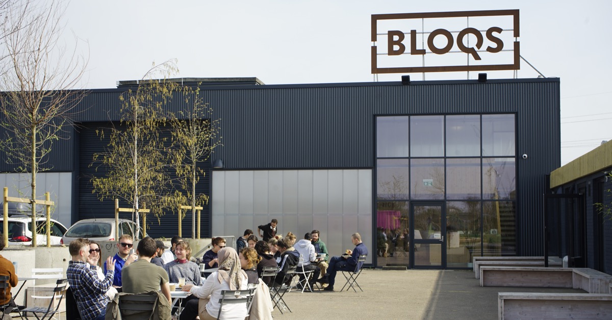 bloqsuk's tweet photo. Missing the sun already! Check out the vibe we had yesterday outside Bloqs Kitchen. Great seeing our community networking together, relaxing and enjoying.
Sun, please come back soon...🌞🍻🍲
#buildingbloqs #meridianwater #bloqs #openaccessworkshop #makers https://t.co/JsQJ8Jef30