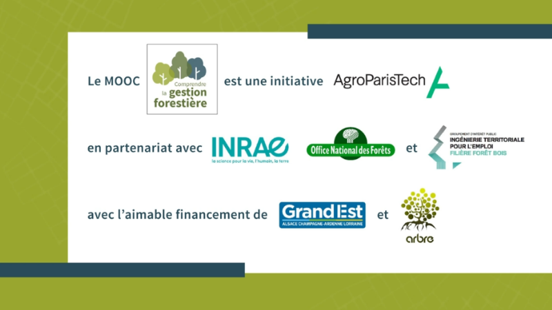 ONF_Officiel's tweet photo. Avec ce cours en ligne (#mooc) "Comprendre la gestion forestière", apprenez tout ce que vous voulez savoir sur les forêts. 
🗓 Du 2/05 au 4/07
🕐 15h de formation
⌛ 3 heures/semaine

C’est organisé par @FunMooc avec l'#ONF, @AgroParisTech et @INRAE_France (@regiongrandest). https://t.co/3L4XdtltcH