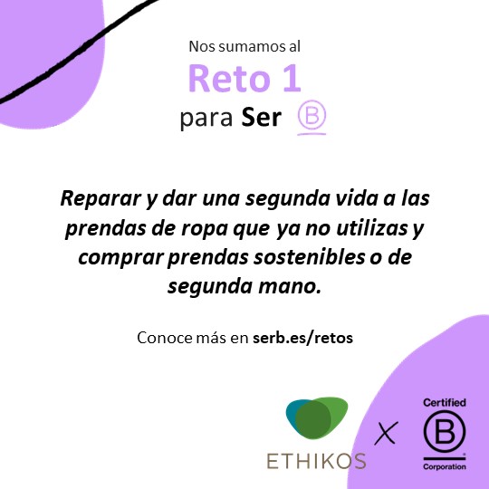 Ethikos30's tweet photo. Nos sumamos a los retos de @BCorpSpain para #SerB
RETO 1 Hoy nuestra compañera nos enseña su ropa de segunda mano, impecable, como nueva y lista para ser re-estrenada.
Y tú? Compras de 2ª mano?
#Ethikos #valores #nakedculture #values #bcorp #movimiento https://t.co/MCvGvPf0WR