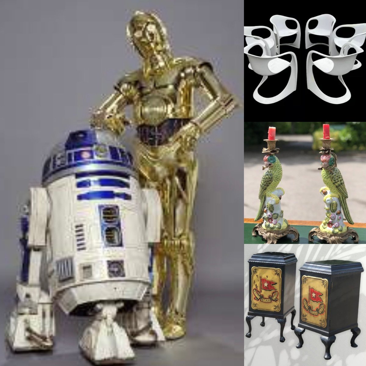 AntiquesandC's tweet photo. The Wierd & Wonderul Collection:- a vast array of unusual pieces from around the country, open to offers via our website:- https://t.co/wz6XVUAGLB
#antiquesandchic
#weird #wonderful #weirdandwonderful #art #popart #tvprop #jewellery #midcenturymodern https://t.co/zHCNFsnZkf