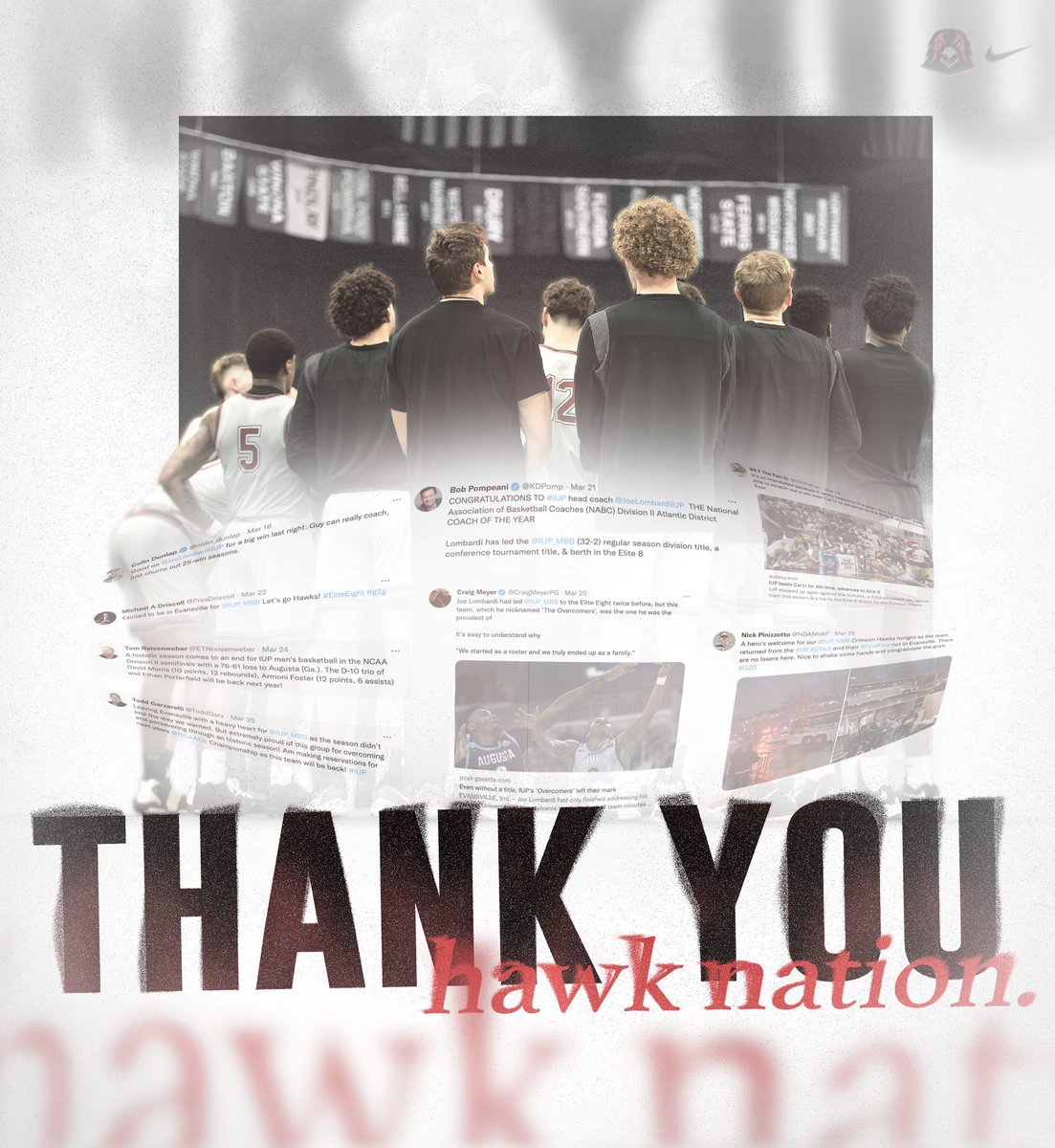 IUP_MBB's tweet photo. Through it all, 𝐓𝐡𝐚𝐧𝐤 𝐘𝐨𝐮! https://t.co/LGGXABirse