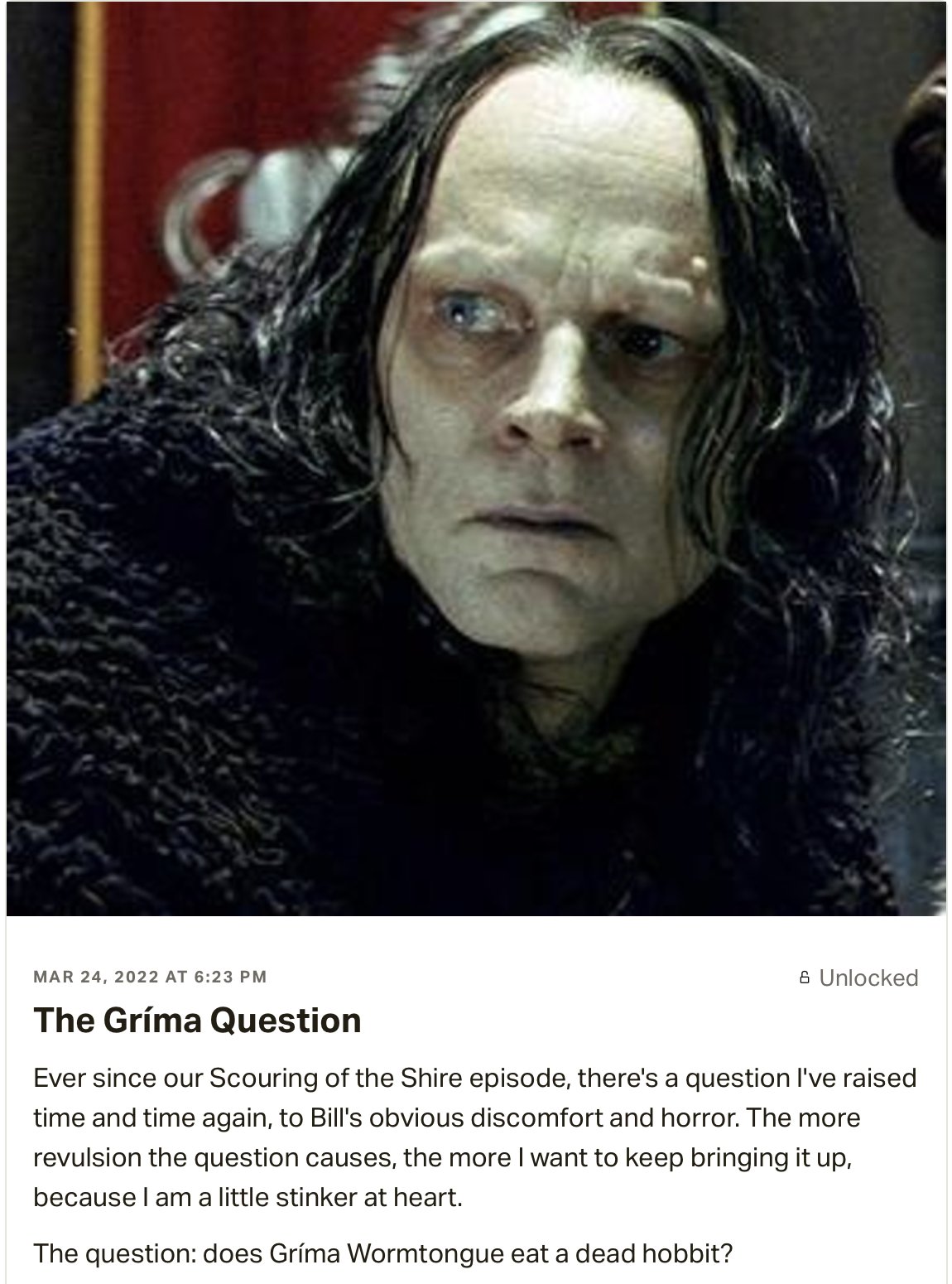 The Lord of the Rings: The Two Towers (2002) - Brad Dourif as Wormtongue -  IMDb