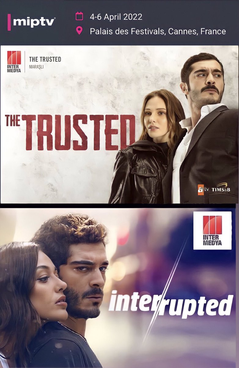 Burak_TrFanlari's tweet photo. Inter Medya, #Maraşlı ve #YarımKalanAşklar’ın 4-6 Nisan 2022 tarihlerinde, Fransa/Cannes’da gerçekleşecek olan #MipTV etkinliğine katılacağını duyurdu. 💫 

@InterMedya_  #BurakDeniz https://t.co/xO8ymwoQvm