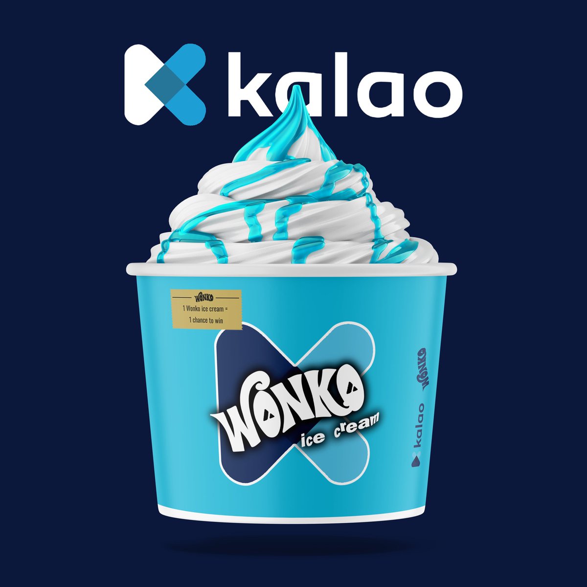 After airdropping some $KLO in V1, we are back with our favorite marketplace.

Our official marketplace is <a href="/GetKalao/">Kalao</a>, our collection will be verified as soon as we launch. You will be able to order or sell some ice creams on marketplace.kalao.io 🤝

Mint tonight - 7PM UTC. 🎉