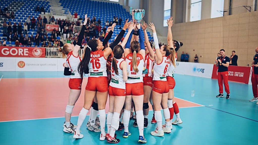 Maristvb's tweet image. Congratulations to our former volleyball standout Megan Fergus! 

The OK Galeb team has won the Montenegrin Women's Volleyball Championship.🏆🏐