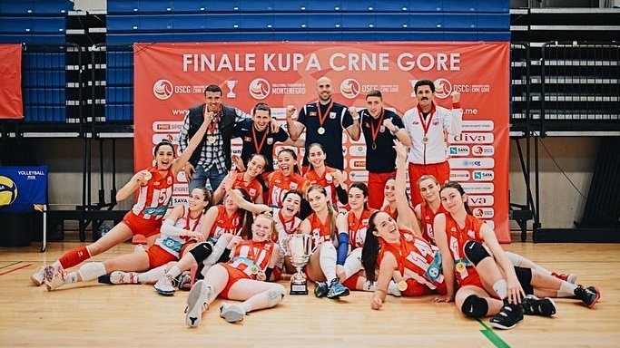 Maristvb's tweet image. Congratulations to our former volleyball standout Megan Fergus! 

The OK Galeb team has won the Montenegrin Women's Volleyball Championship.🏆🏐
