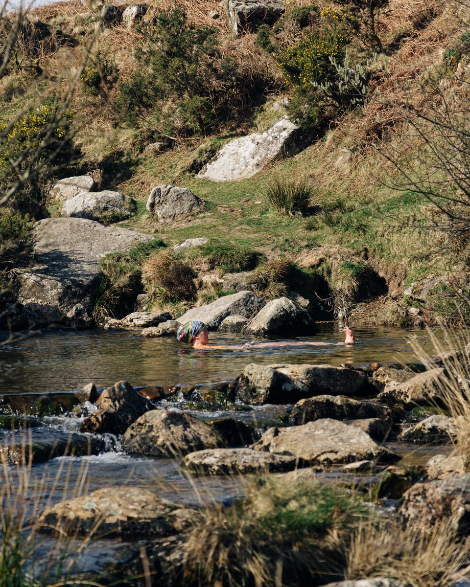MollyRowlands_P's tweet photo. Wild swimmers at Lydford 
@dartmoorcollect @PhotoPlymouth @dartmoornpa https://t.co/w2APVSu3cI