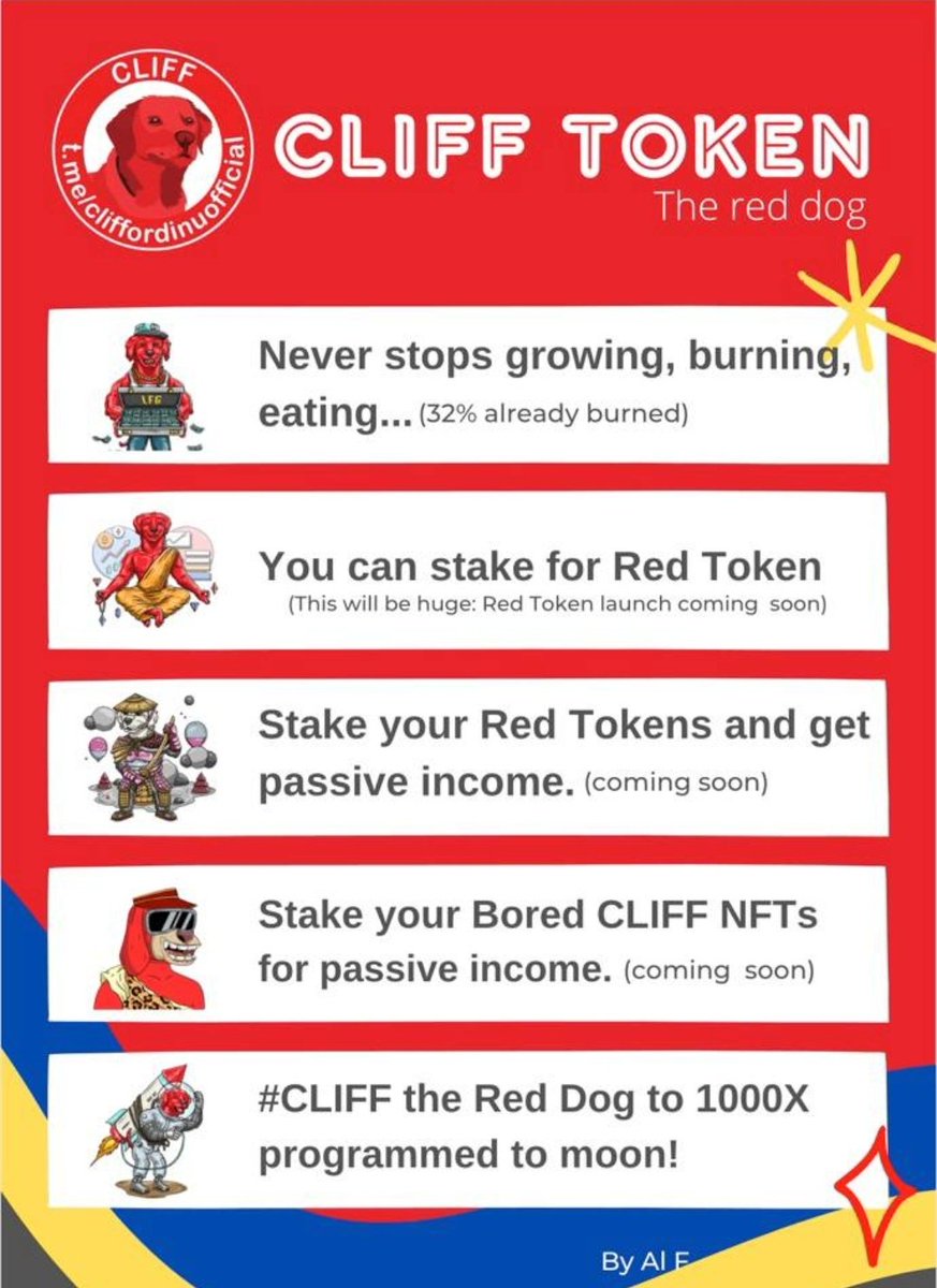 Bloodhound51's tweet photo. $CLIFF @CliffToken ⏳️🚀 https://t.co/e7LvFuI2Qu
