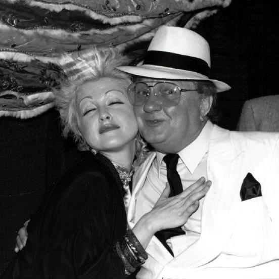 PopMusicSurvey's tweet photo. @cyndilauper and Bobby Poe aka The Poe Kat at a Bobby Poe's Pop Music Survey Convention in Atlanta in the mid-1980's. #PoeConvention #CyndiLauper #BobbyPoe https://t.co/PEVGc25Vsv
