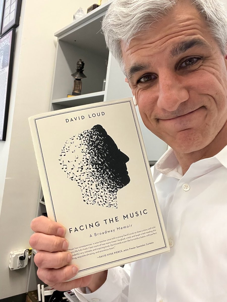 kendavenport's tweet photo. Can't wait to crack open this new read from The Maestro David Loud, who I've had the pleasure of working with on the original company of #Ragtime and more!
What a view from the conductor's podium he had on so many historic shows!
Excited to read his perspective! #DavidLoud https://t.co/0fq6MAaDU8