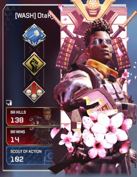 What's everyone's high score in <a href="/PlayApex/">Apex Legends</a>'s "Scout of Action" challenge?

Mine's 102 after 2-3 tries