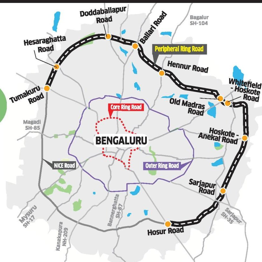 Bangalore Peripheral Ring Road Project Details | Latest Update | Design |  Progress | Current Status - YouTube