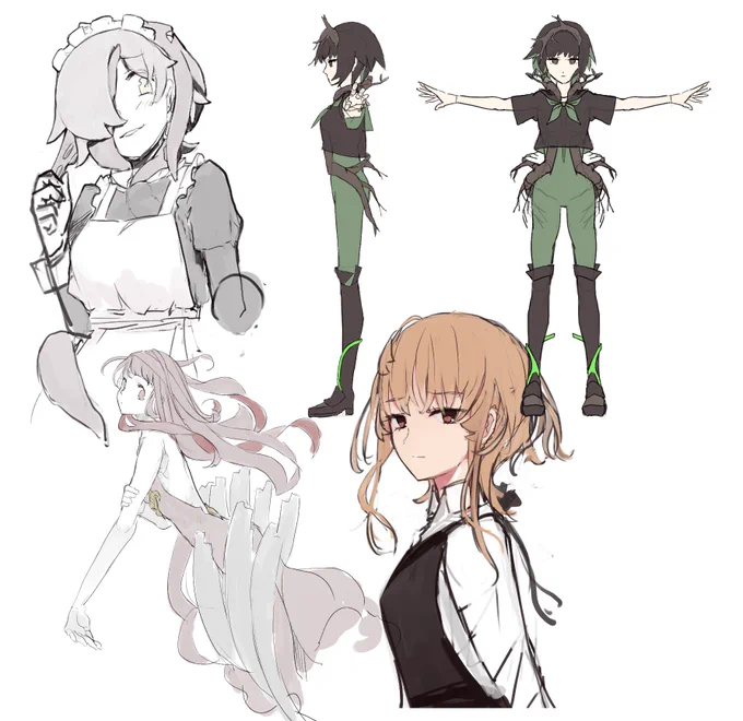#今月描いた絵を晒そう 