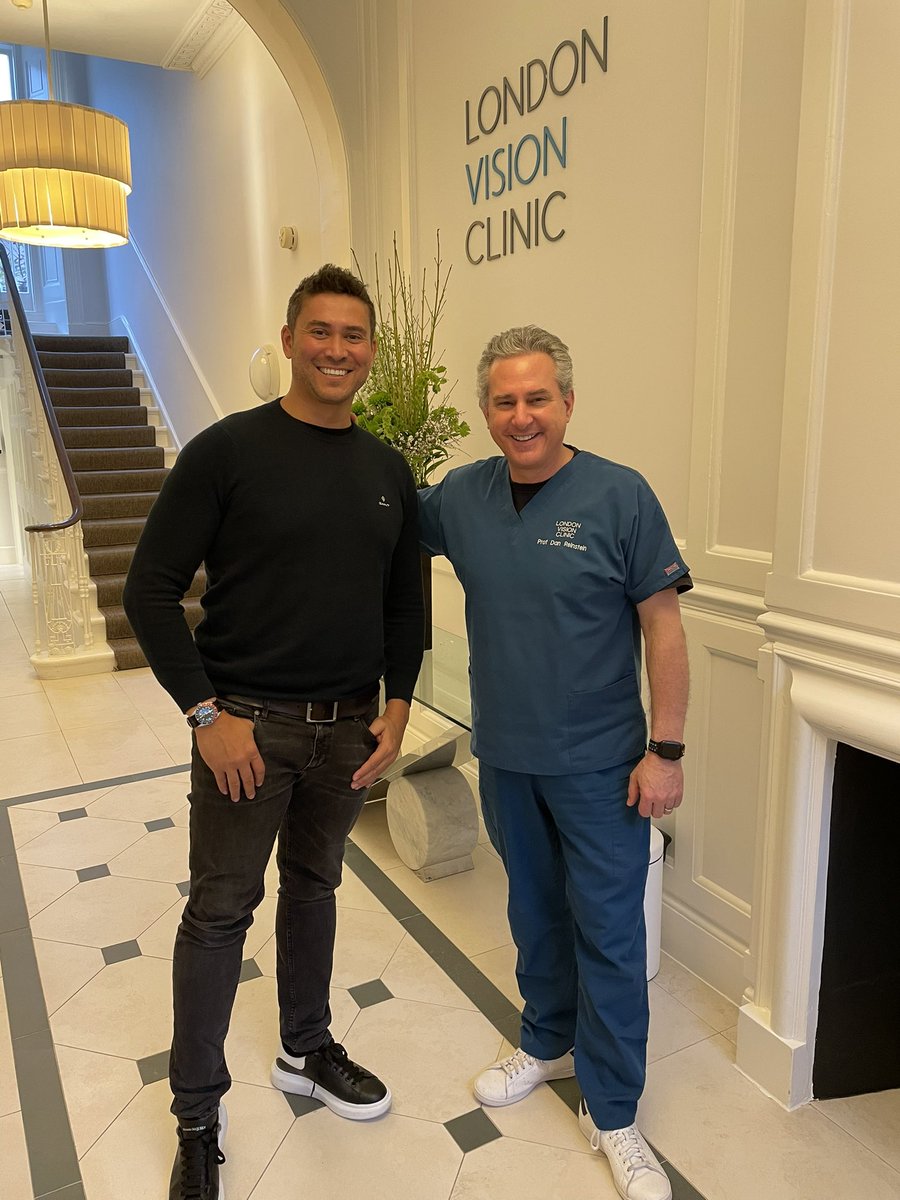 Rav Wilding (@ravwilding) on Twitter photo Had a genuinely eye opening day (literally!) learning all about my eyes at <a href="/LondonVision/">London Vision Clinic</a> with <a href="/DrDanReinstein/">Prof Dan Reinstein</a> and his incredible team. Fascinating seeing and learning about these amazing little organs! 👀 Had a genuinely eye opening day (literally!) learning all about my eyes at <a href="/LondonVision/">London Vision Clinic</a> with <a href="/DrDanReinstein/">Prof Dan Reinstein</a> and his incredible team. Fascinating seeing and learning about these amazing little organs! 👀