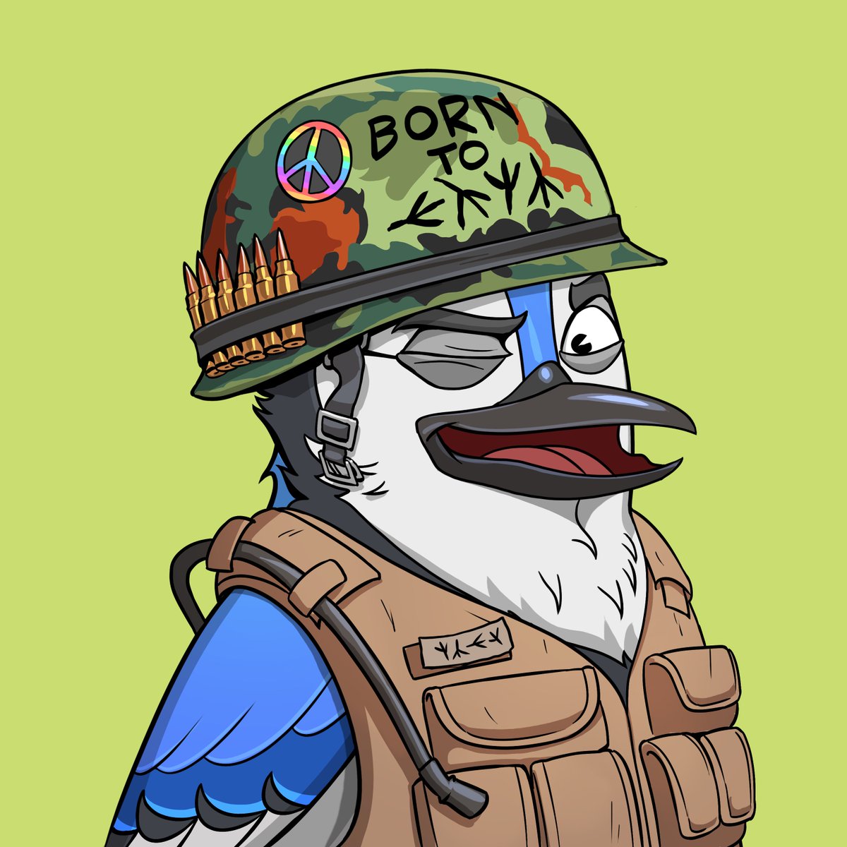 bakedbluejays's tweet image. We gotta show some love to our artist @ScubaPigeon 🥰

Felix has worked for world-class companies like @EASPORTS, @starwars and @Battlefield 🔥

With 15yrs of digital art experience and a love for birds, we&apos;re grateful to have him as our Baked Blue Jay Picasso 🎨