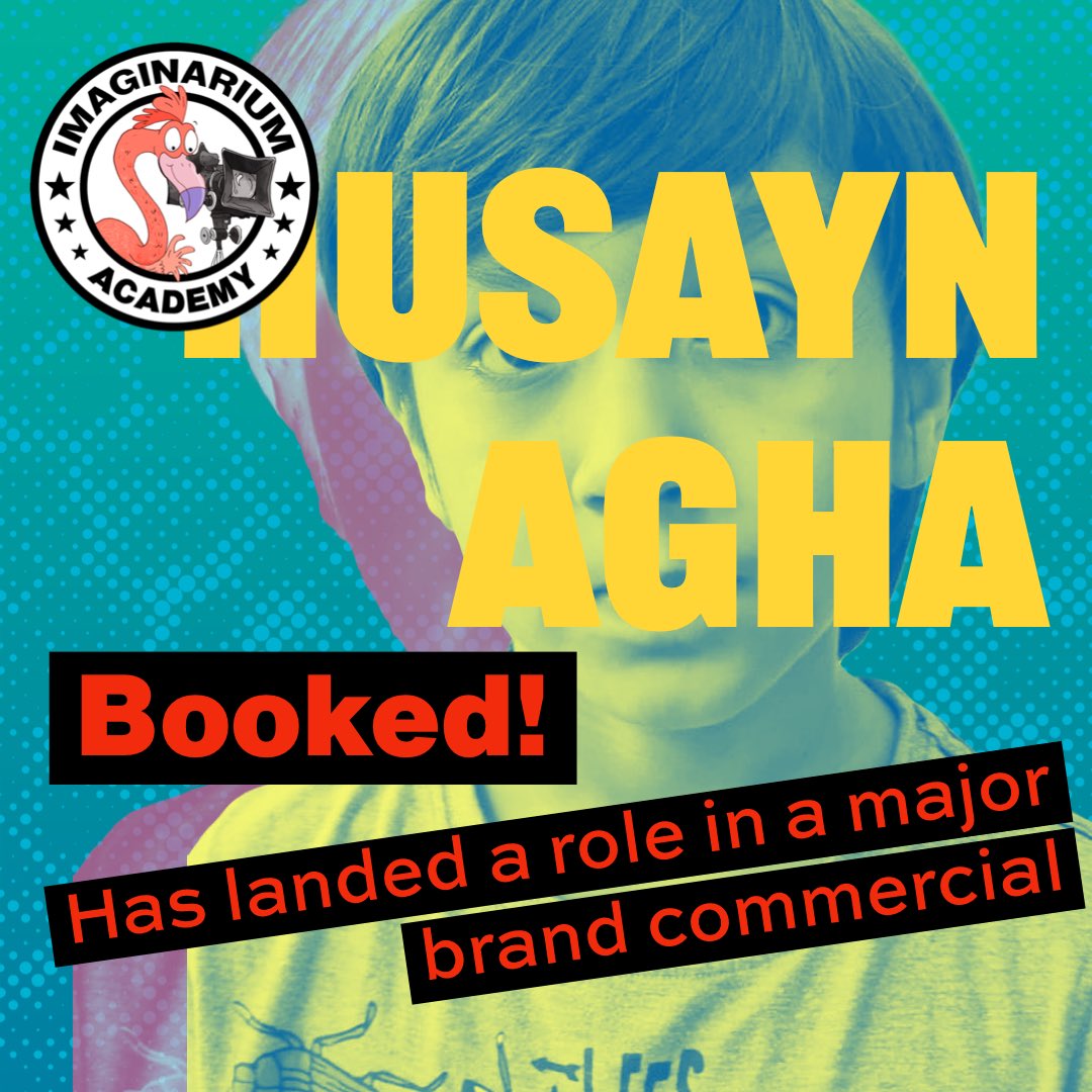 Booked! Congratulations to Husayn for landing a role in a major brand commercial #talentagency #youngperformers #talentagent #dramaschool #filmschool #filmacademy