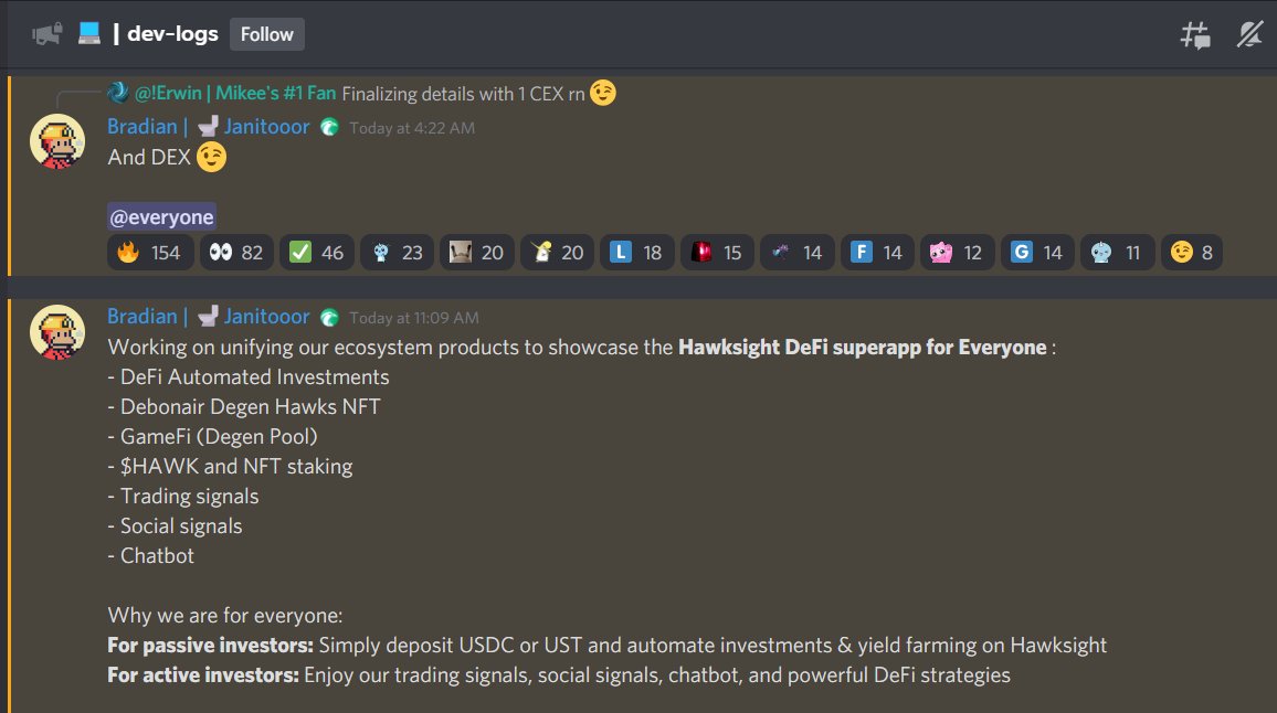 HawkFi_'s tweet photo. 🛠️Devs do something (and leak updates) in the HawkDAO

Wen IDO

Wen Solana &amp; Terra DeFi superapp☀️🌖 https://t.co/AUUrp3Fivu