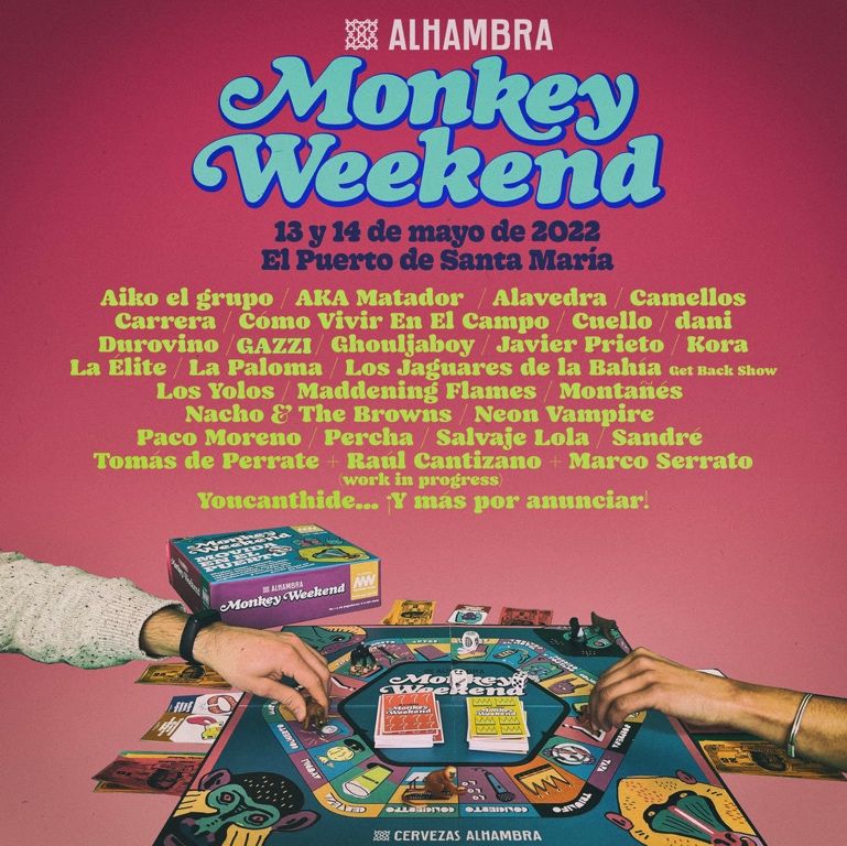 revistaindie's tweet photo. Llega una nueva edición del #MonkeyWeekend https://t.co/CJIBc09Ux5 #NosGustaLaMusica
@Monkeyweek https://t.co/XD4ssRO73G