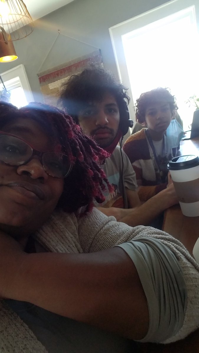spiercerocks's tweet photo. When you accidentally lock yourself out of the house and car on your way to run errands so you take the offspring to get coffee at the neighborhood joint.
#LifeFantastic #IdeaDynamo #MyHorde #ActuallyAutistic #Coffee https://t.co/TGhfB9PPLf