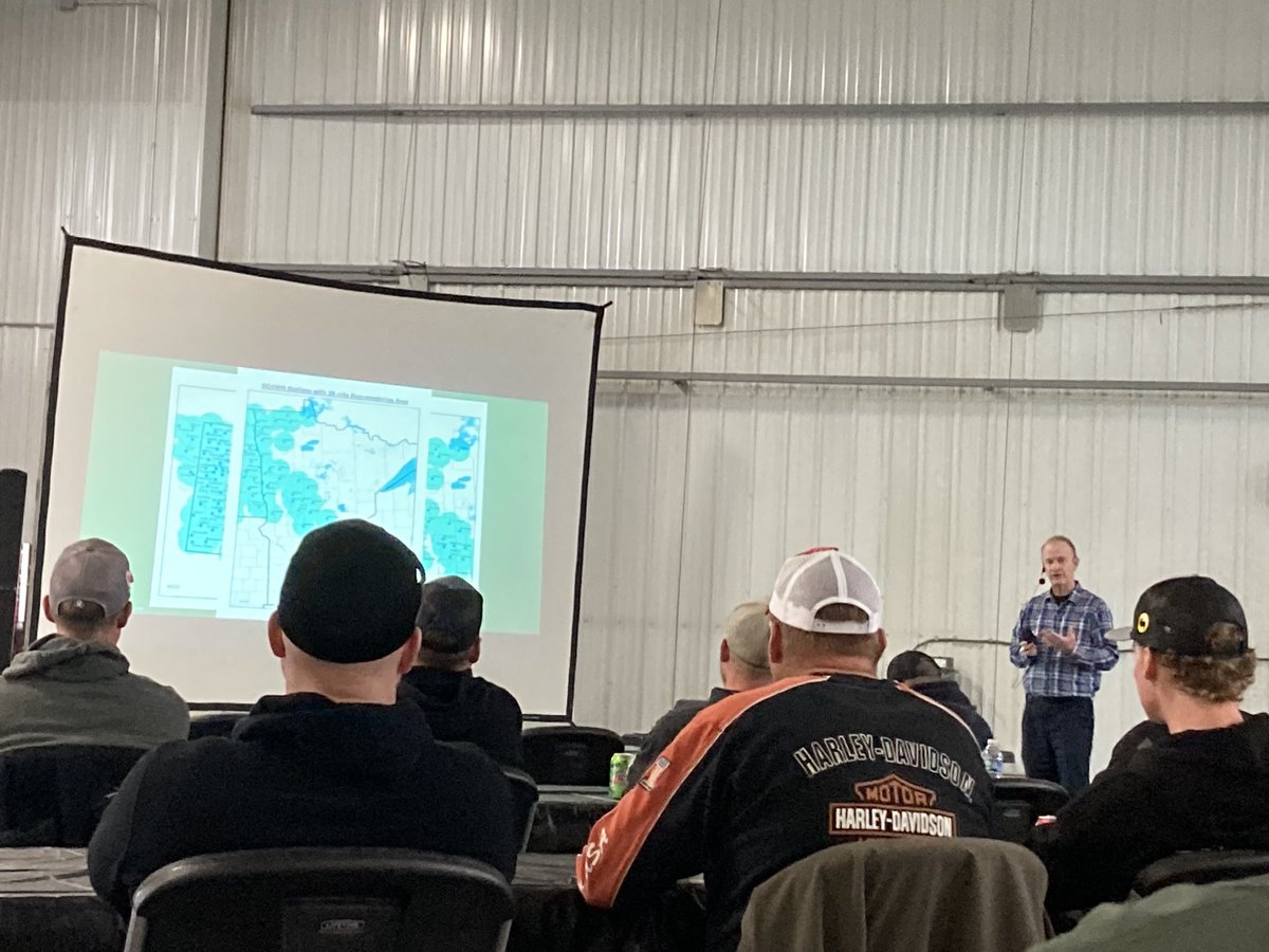 ⁦<a href="/PAS_Hitterdal/">Premium Ag Solutions</a>⁩ Ag Day underway. Fantastic crowd, timely information.