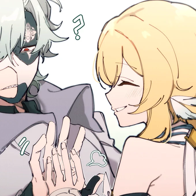 My brain when drawing Lumine with a crazy doctor doesn't care about anyone 
🧪💖💗🌸💫🌟💓💞💕🤗🥺✨ 