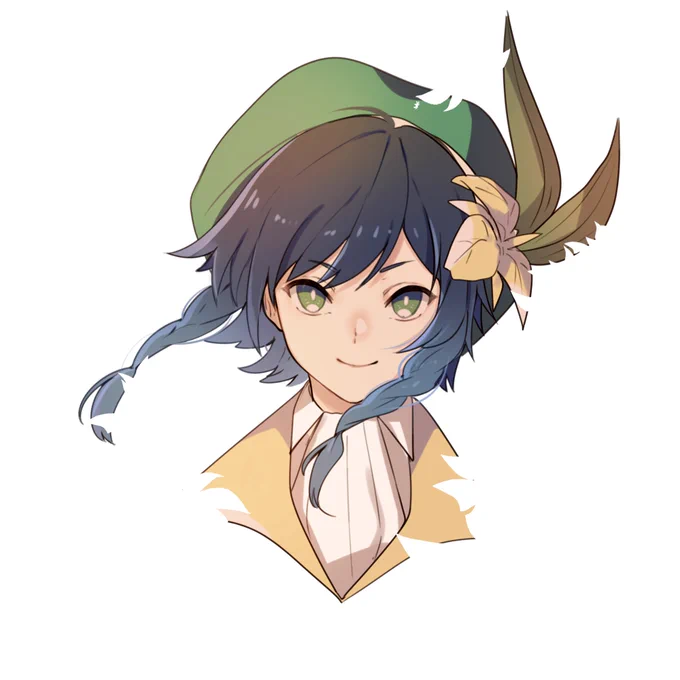 did a small Venti colored sketch

#GenshinImpact #genshin #venti 