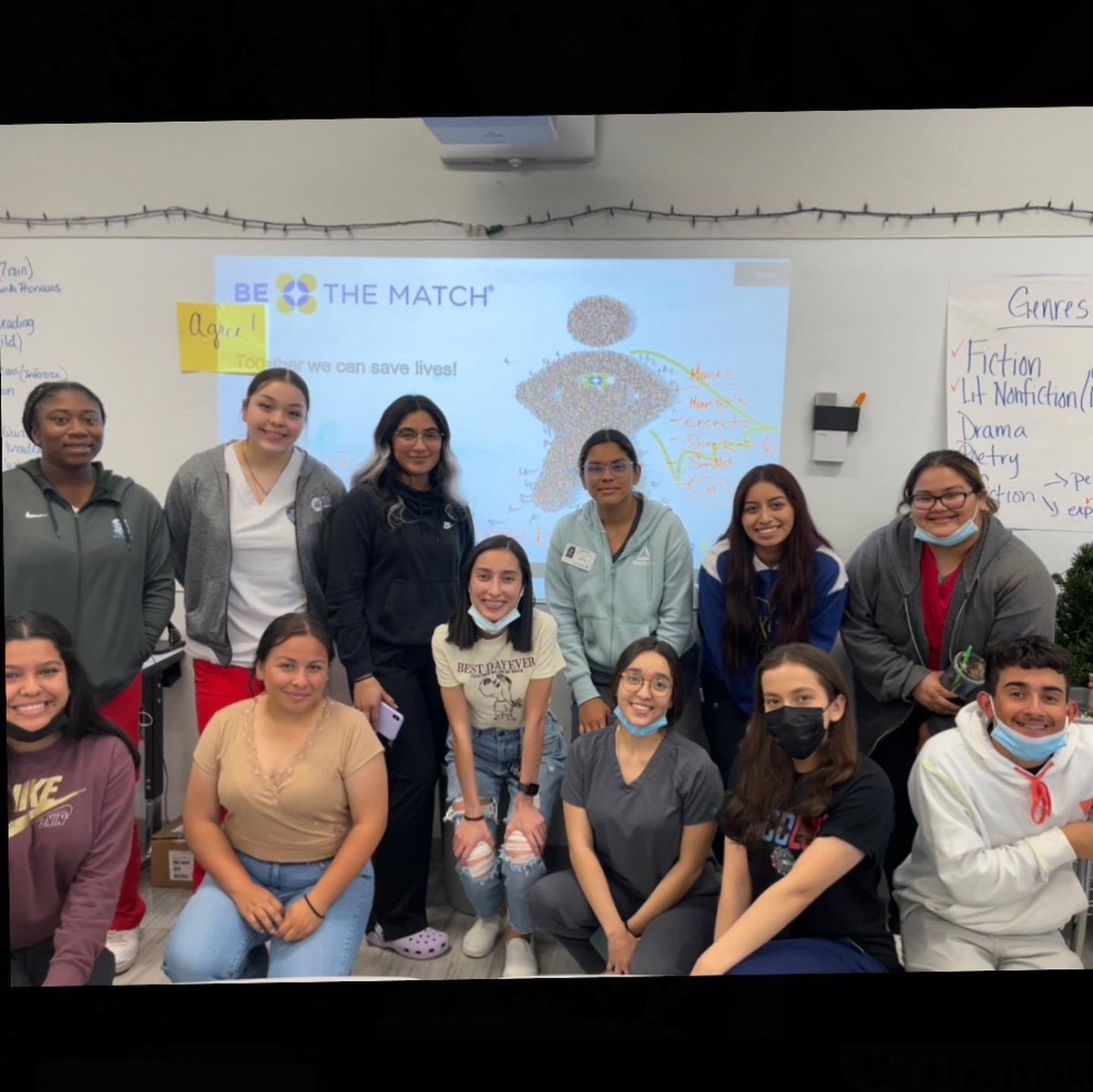 socorronhs1's tweet photo. While exciting things are coming from NHS! We wanted to dedicate this post to Be The Match. Reminder to all of the students at Socorro High School to sign up. This project is not limited to students. Your friends and family can all sign up! @Socorro_HS @rdiaz_shs https://t.co/bcg6ZOFmuq