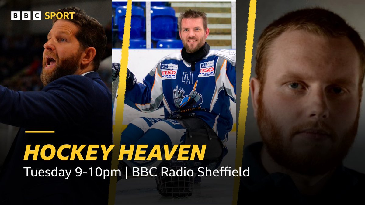 _PeterSpencer's tweet photo. 🚨LISTEN 🚨

Tonight at 9pm @BBCSheffield it’s ‘Hockey Heaven’ with myself, @Adam3Oxley

Guests include:

🟠 Steelers head coach Aaron Fox

🔵 Jake Oakley from @SteelkingsPIH 

🟢 Adam McKendry, who covers Belfast Giants for Belfast Telegraph 

LISTEN ➡️ https://t.co/aifowN0t1M https://t.co/8CqSWCFn9G