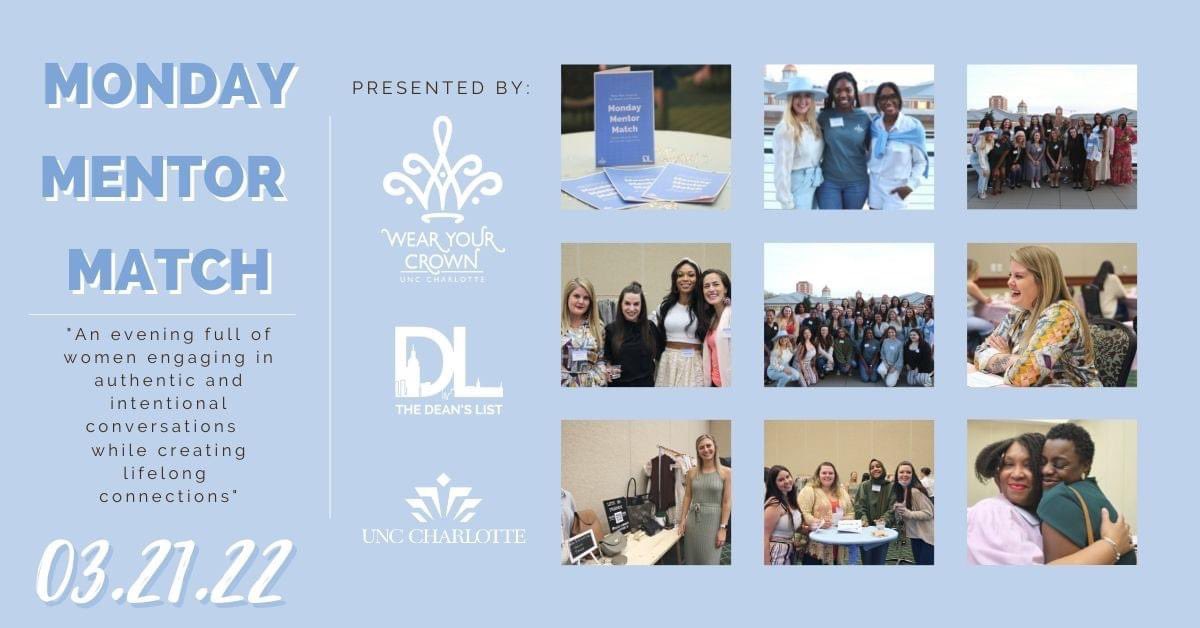 The Dean's List (@mydeanslist) on Twitter photo We were proud to partner with <a href="/unccharlotte/">UNC Charlotte</a> student organization, Wear Your Crown, to help empower college women for Women's History Month and International Women's Day with our first ever Monday Mentor Match event!
🎥: youtu.be/QotnsmxkO-I We were proud to partner with <a href="/unccharlotte/">UNC Charlotte</a> student organization, Wear Your Crown, to help empower college women for Women's History Month and International Women's Day with our first ever Monday Mentor Match event!
🎥: youtu.be/QotnsmxkO-I