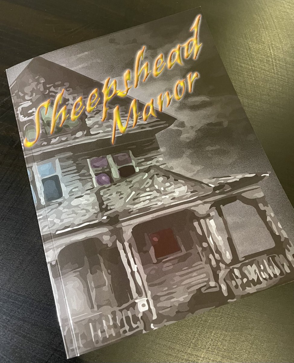 sheepsheadrev's tweet image. The "Sheepshead Manor" is back to haunt us... in PRINT!  That's right folks, the #SheepsheadReview Fall 2021 #horror volume is finally physical! 🤯

Contributors will be receiving their copy shortly. There will be #free journals in certain locations soon!