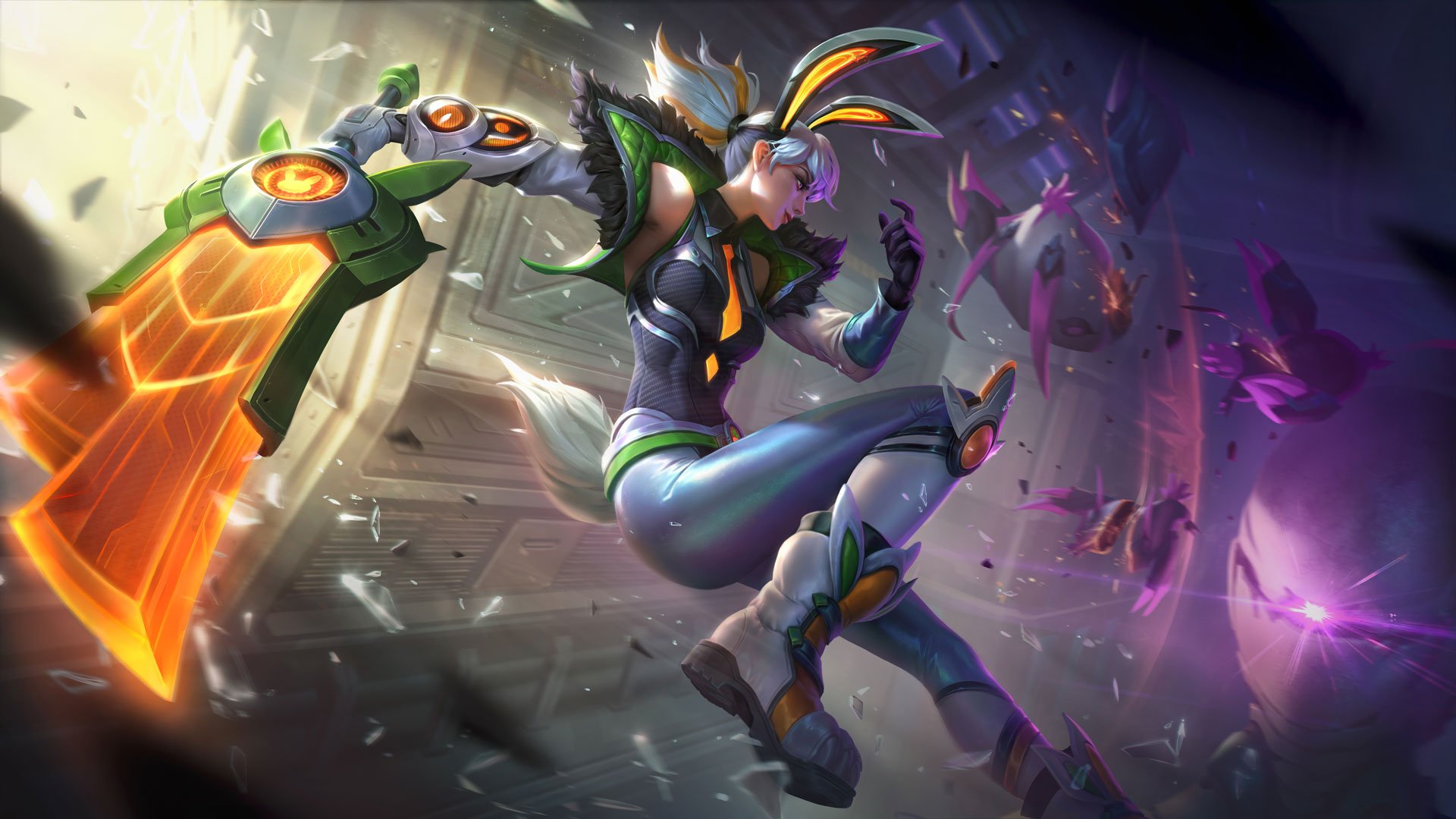 League of Legends FR on Twitter "Riven super lapin de combat, Miss Fortune lapin de combat
