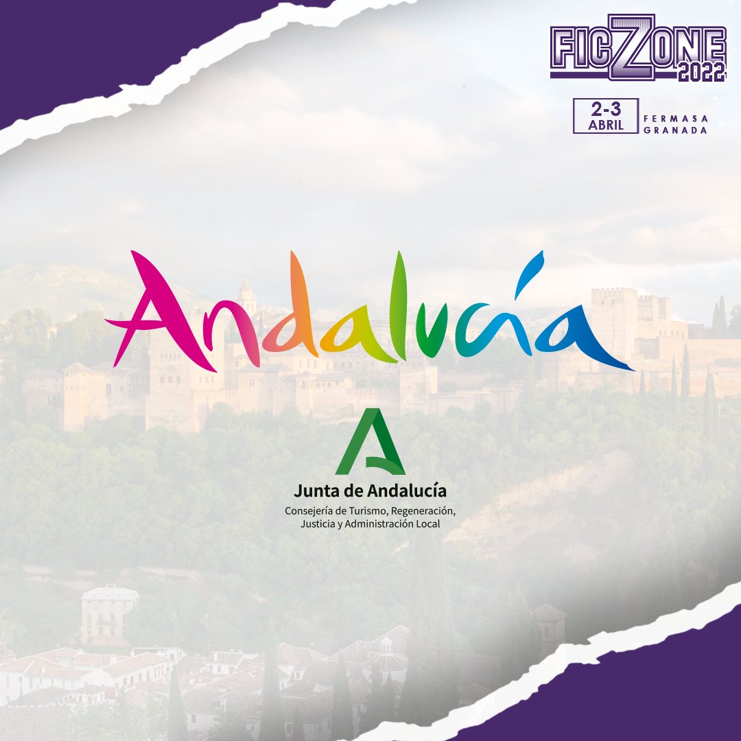 FicZone's tweet photo. Os presentamos una nueva colaboración para este 10ºAniversario de FicZone.

¡@viveandalucia estará en FicZone!

#deturismoconficzone https://t.co/cKxwLR508U