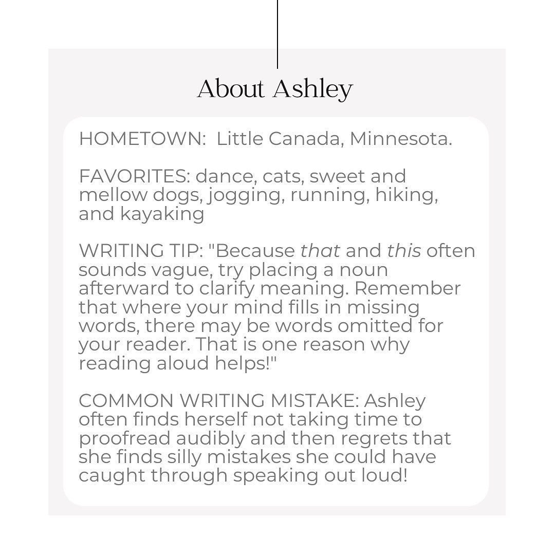 This beautiful Tutor Tuesday we are featuring Ashley! She loves Shakespeare, Victorian British literature, nineteenth century Russian literature, medieval literature, and poetry, and would love to help you with your writing!
