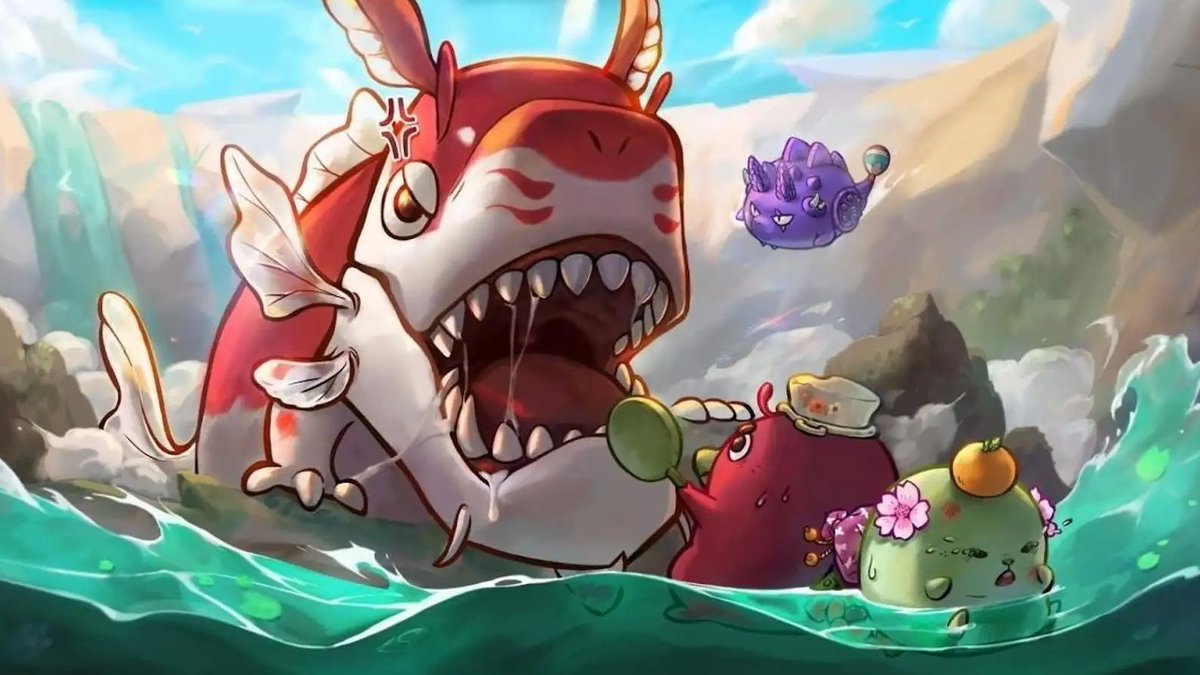 Kotaku's tweet image. Crypto gaming's biggest success story scammed out of $600 million: bit.ly/36Sg6rE