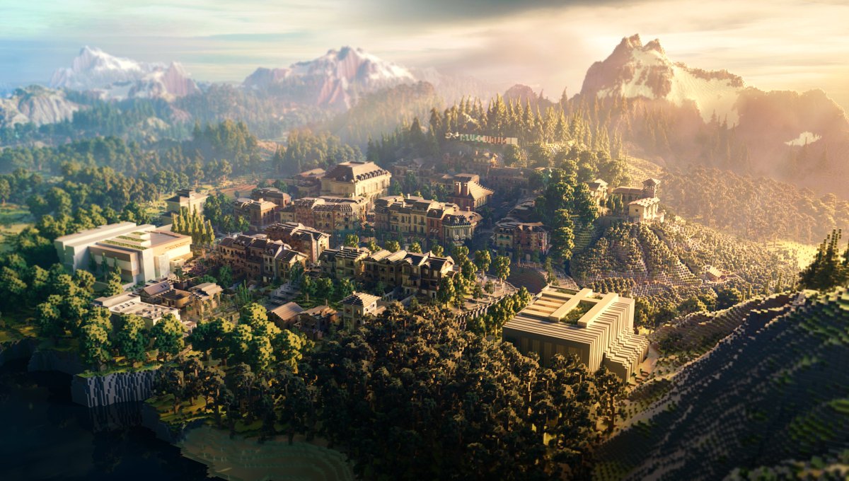 QuanticsBuild's tweet image. Nous avons le plaisir de vous présenter notre dernier projet réalisé pour @avecvous !

Peu importe vos idées, Minecraft rassemble et permet de s'évader dans un lieu où tout le monde est le bienvenu ; nous vous proposons vous aussi de vous évader avec nos créations. 🇫🇷

#Minecraft