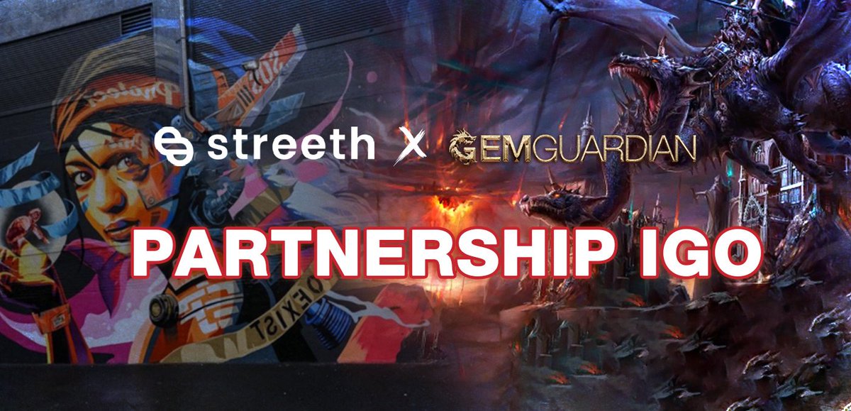 GemGuardianNFT's tweet photo. @onstreeth Is Our Upcoming #IGO on @GemGuardianNFT 🍾🧨🪅🥳🎉🕹️👀

Streeth is Changing the Art Market by Curating, Minting &amp; Auctioning iconic Street Art NFTs on the ETH net.

💲STREETH IDO Price: $0.07

🗓 IGO Date: April 6th, 2022 https://t.co/CJrHHdEB0N