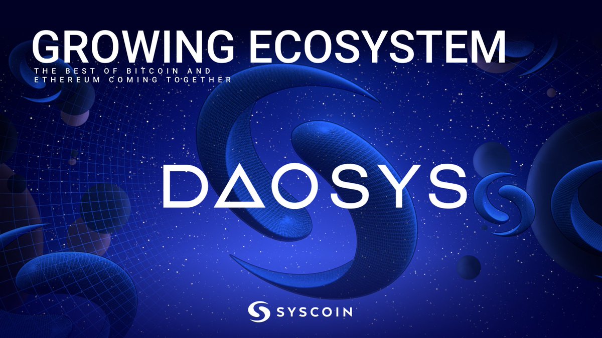 Syscoin tweet media