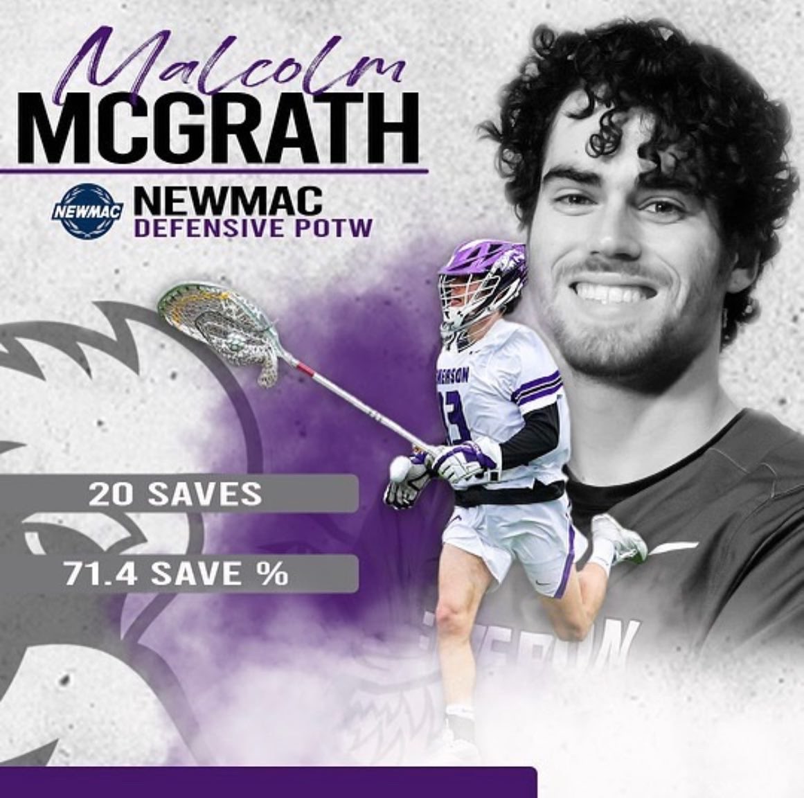 Congratulations to our BCE Athletes Jarred Houston and Malcolm McGrath!🙌🏼💜

Jarred was named as a NABC Division III Second Team All American!🏀

Malcolm was named <a href="/newmacsports/">NEWMAC</a> Defensive player of the Week!🥍

Go Lions!

#BCE #sports #EmersonLions