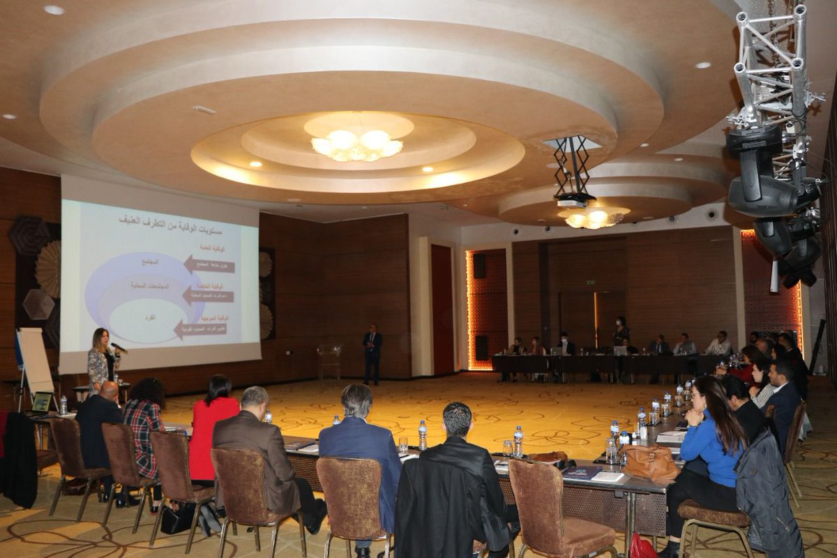 نظمت اللجنة الوطنية لمكافحة الارهاب <a href="/cnlct/">cnlct tunisie</a> بالشراكة مع منظمة صحة الأسرة الدولية <a href="/fhi360/">FHI 360</a> في إطار برنامج معًا و<a href="/UNDPinTunisia/">UNDP Tunisia</a> اليوم الثلاثاء 29 مارس 2022 ورشة عمل تشاورية مع مكونات المجتمع المدني حول تحيين الاستراتيجية الوطنية لمكافحة التطرف والارهاب 2021-2026.
#USAID_Tunisia