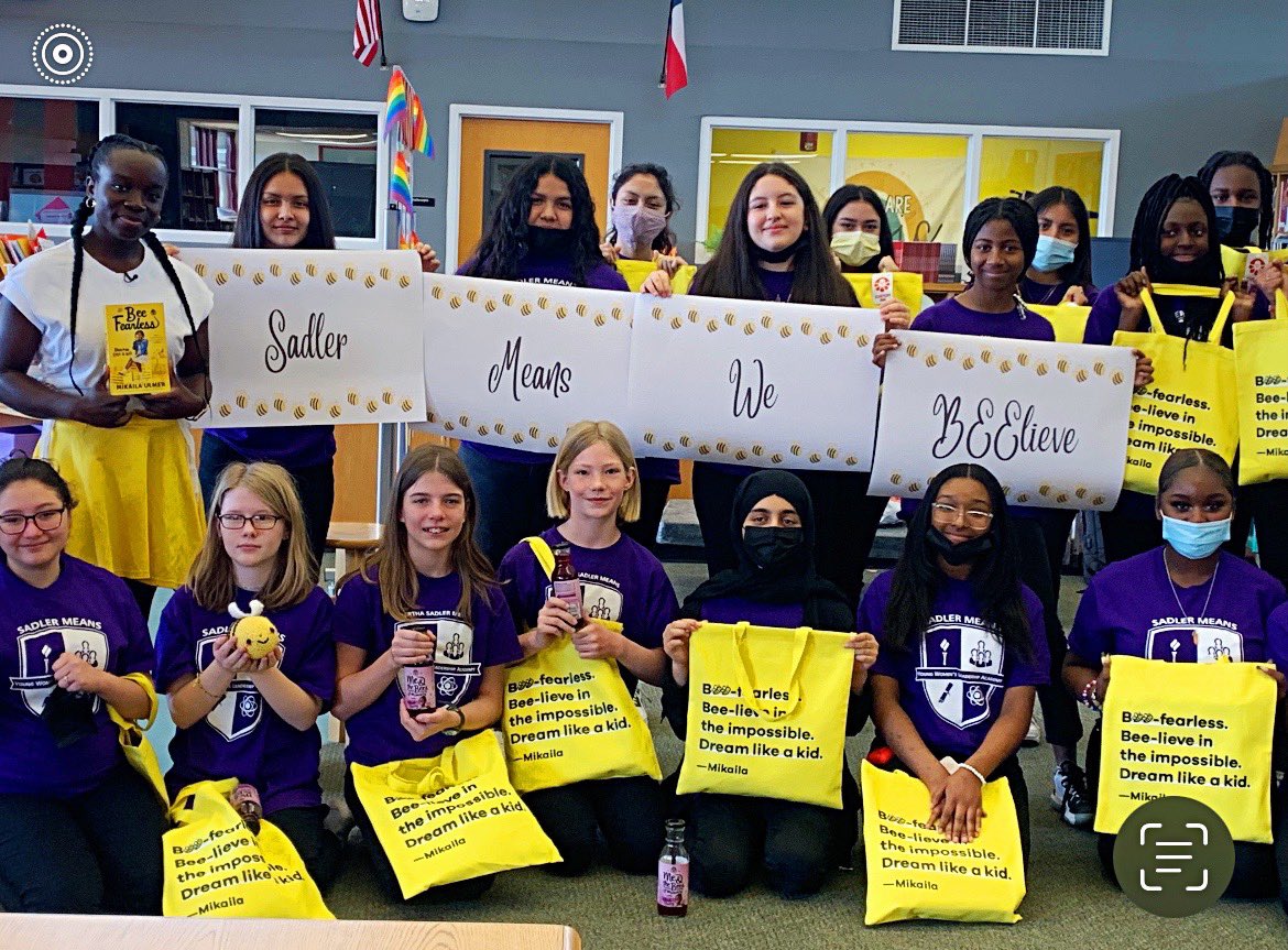 Sadler Means hosted Mikaila Ulmer of “Me and the Bees' Lemonade and CNN. She shared information about starting, maintaining, and growing a business, and the importance of bee pollination to the food chain. Our Dragon Leaders participated in the segment.Thank you to @mikailasbees